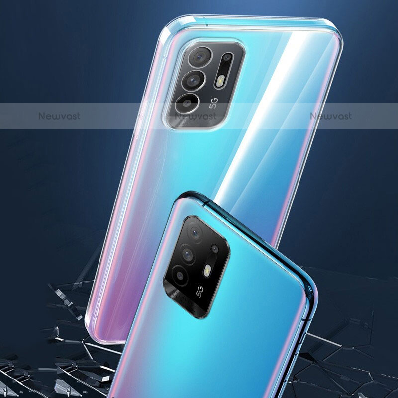 Ultra-thin Transparent TPU Soft Case T03 for Oppo A94 5G Clear