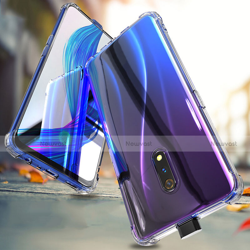 Ultra-thin Transparent TPU Soft Case T03 for Oppo K3 Clear