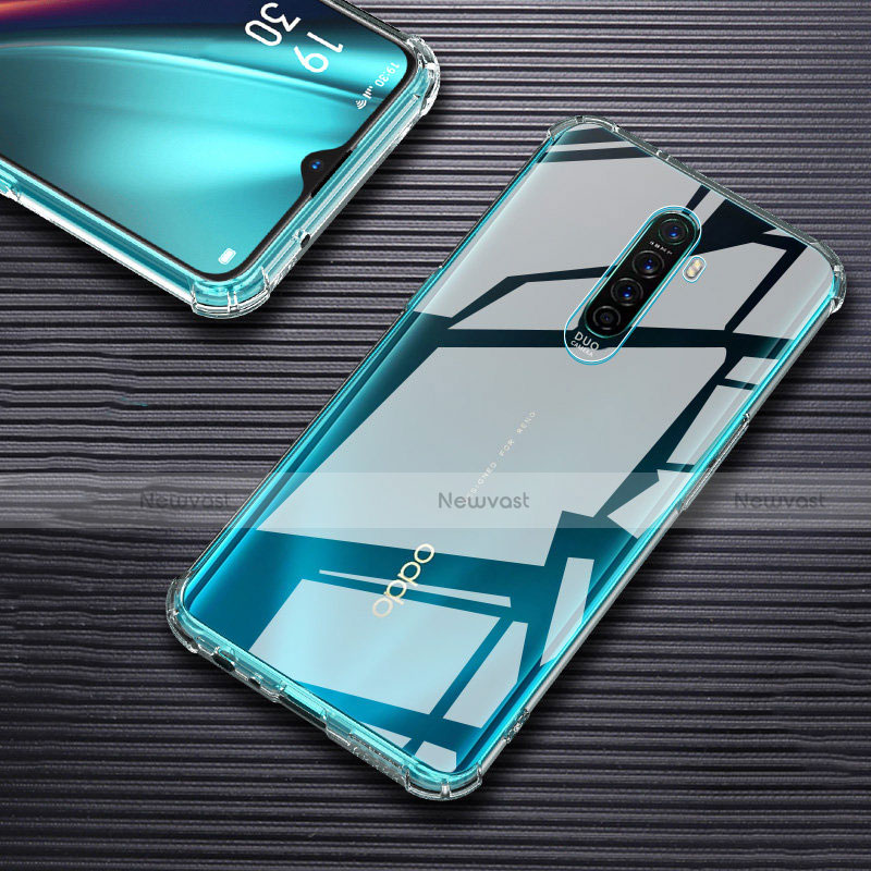 Ultra-thin Transparent TPU Soft Case T03 for Oppo Reno Ace Clear