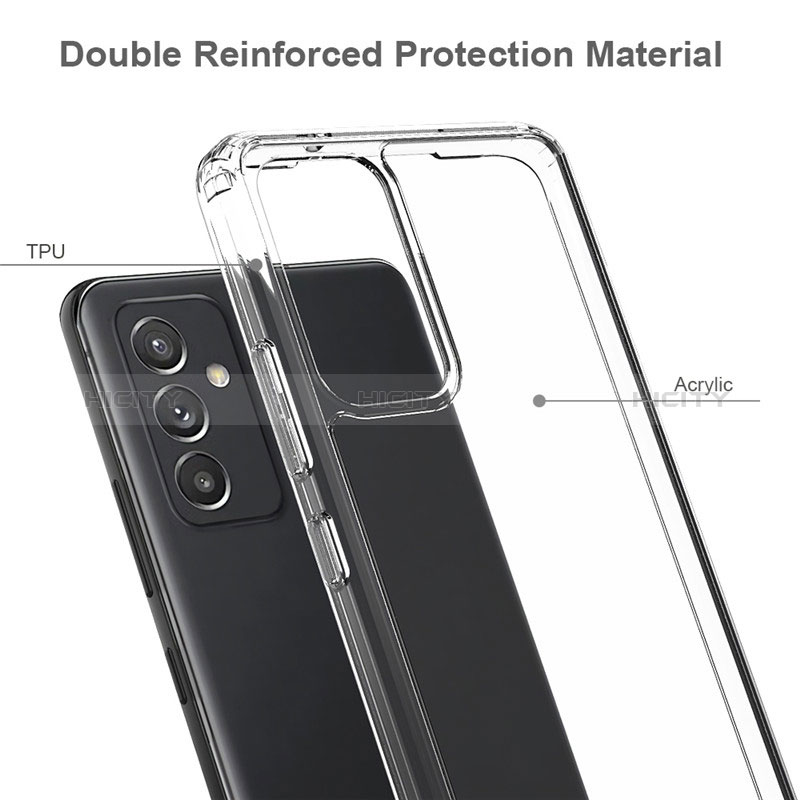 Ultra-thin Transparent TPU Soft Case T03 for Samsung Galaxy A05s Clear