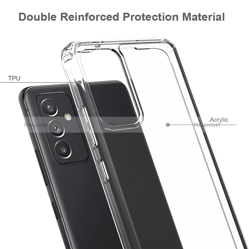 Ultra-thin Transparent TPU Soft Case T03 for Samsung Galaxy A15 LTE Clear