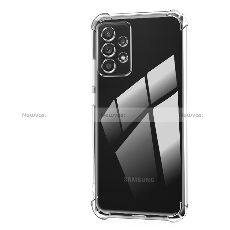 Ultra-thin Transparent TPU Soft Case T03 for Samsung Galaxy A32 4G Clear