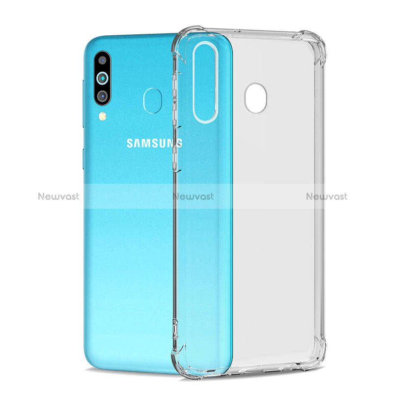 Ultra-thin Transparent TPU Soft Case T03 for Samsung Galaxy A40s Clear