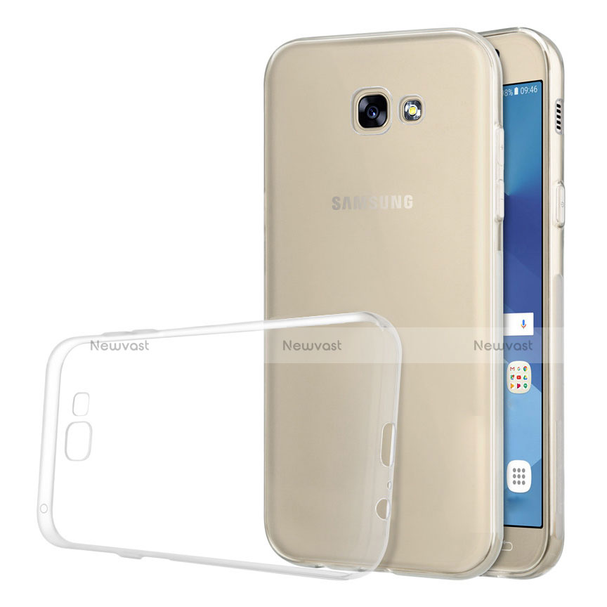 Ultra-thin Transparent TPU Soft Case T03 for Samsung Galaxy A5 (2017) SM-A520F Clear