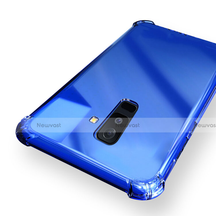 Ultra-thin Transparent TPU Soft Case T03 for Samsung Galaxy A6 Plus (2018) Clear