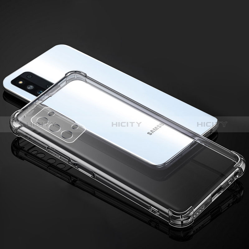 Ultra-thin Transparent TPU Soft Case T03 for Samsung Galaxy F52 5G Clear