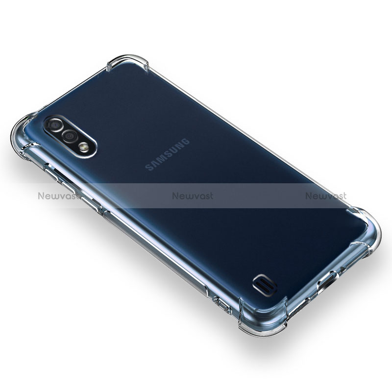 Ultra-thin Transparent TPU Soft Case T03 for Samsung Galaxy M01 Clear