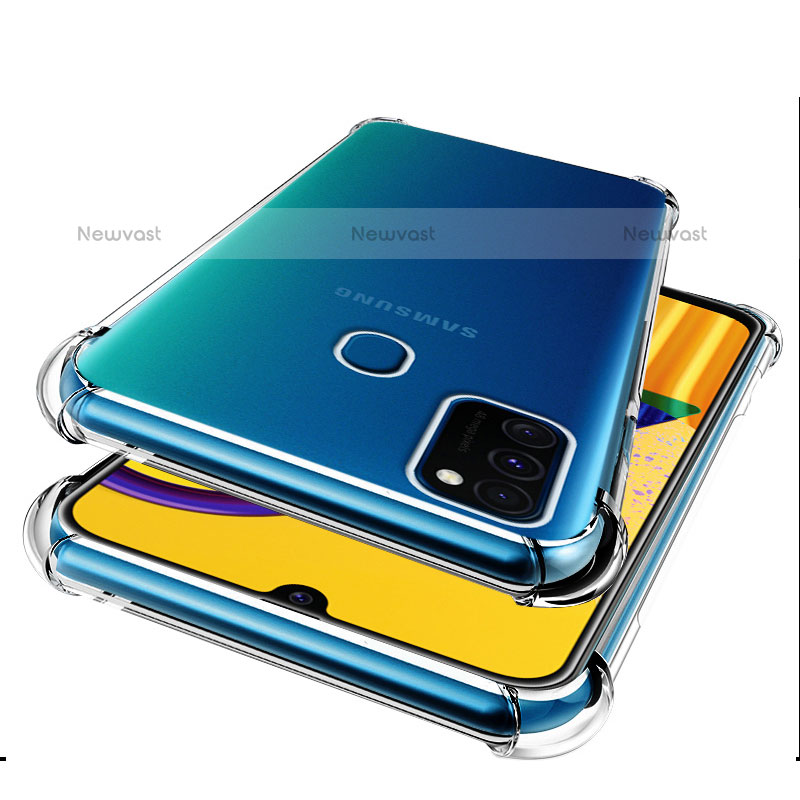 Ultra-thin Transparent TPU Soft Case T03 for Samsung Galaxy M30s Clear