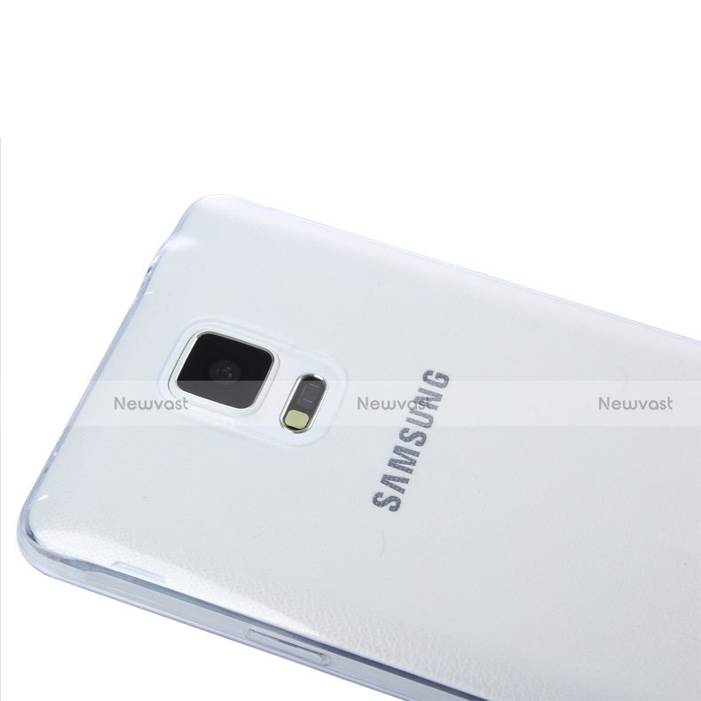 Ultra-thin Transparent TPU Soft Case T03 for Samsung Galaxy Note 4 SM-N910F Clear