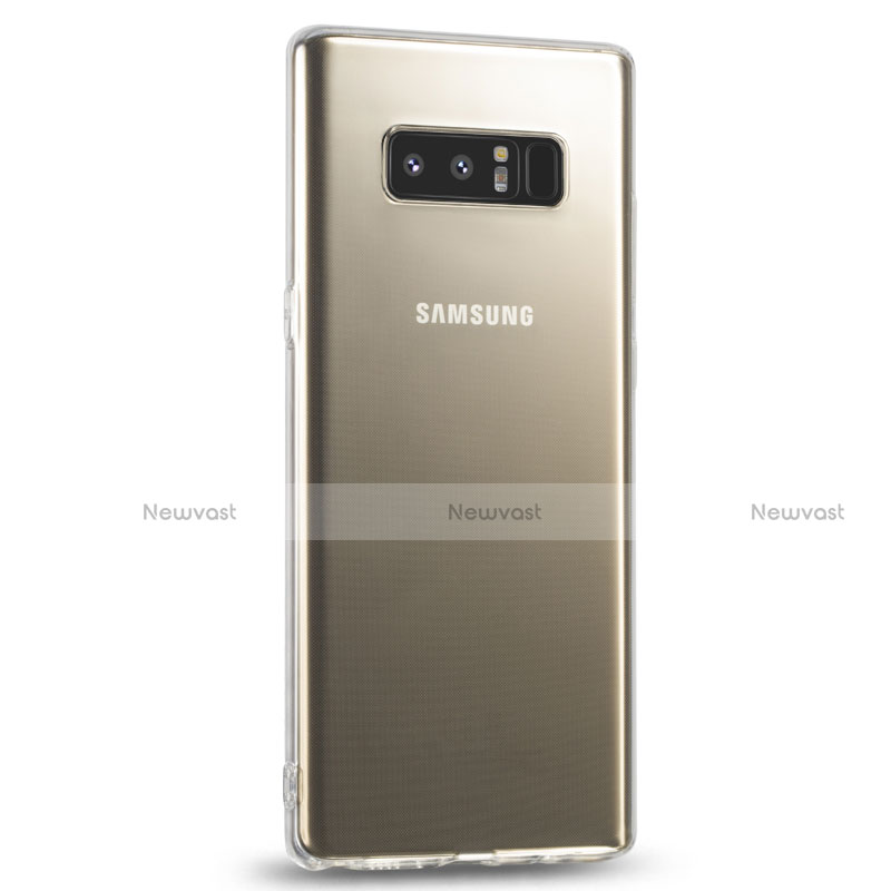 Ultra-thin Transparent TPU Soft Case T03 for Samsung Galaxy Note 8 Clear