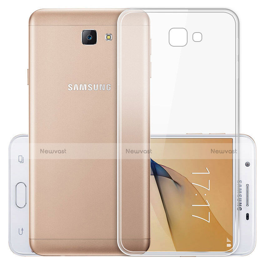 Ultra-thin Transparent TPU Soft Case T03 for Samsung Galaxy On5 (2016) G570 G570F Clear