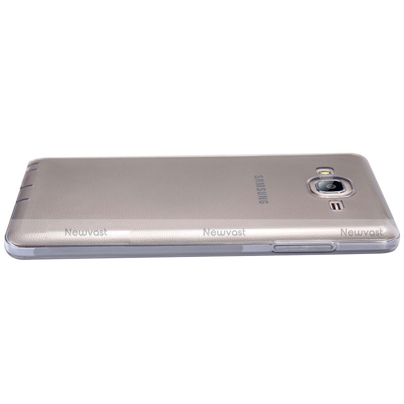 Ultra-thin Transparent TPU Soft Case T03 for Samsung Galaxy On7 G600FY Gray