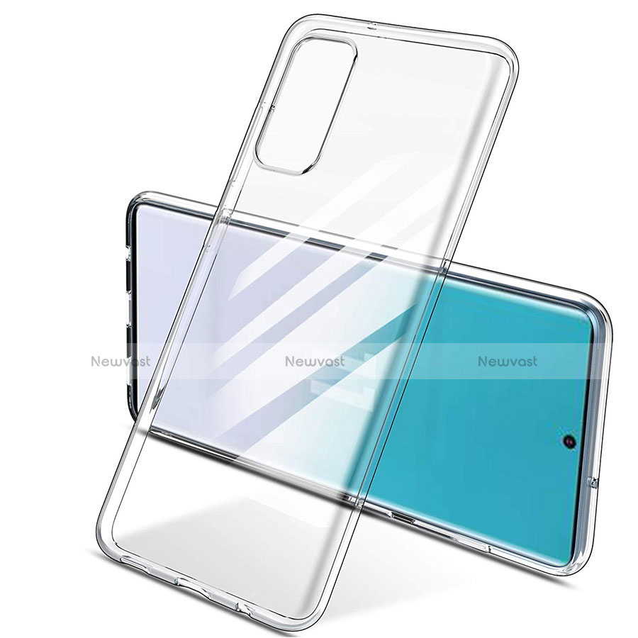 Ultra-thin Transparent TPU Soft Case T03 for Samsung Galaxy S20 Plus 5G Clear