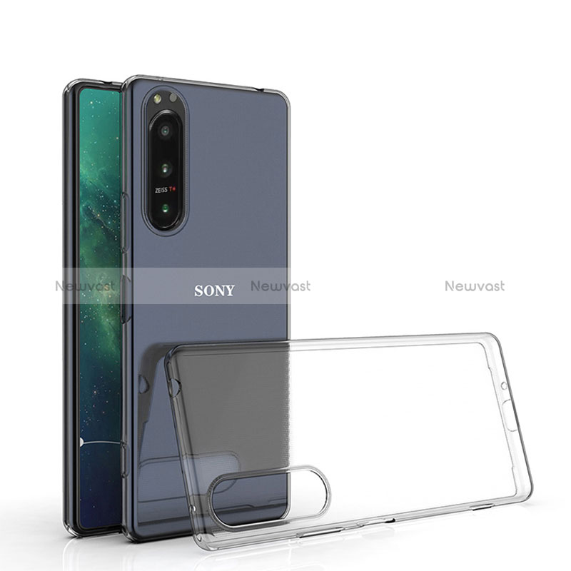 Ultra-thin Transparent TPU Soft Case T03 for Sony Xperia 1 IV SO-51C Clear
