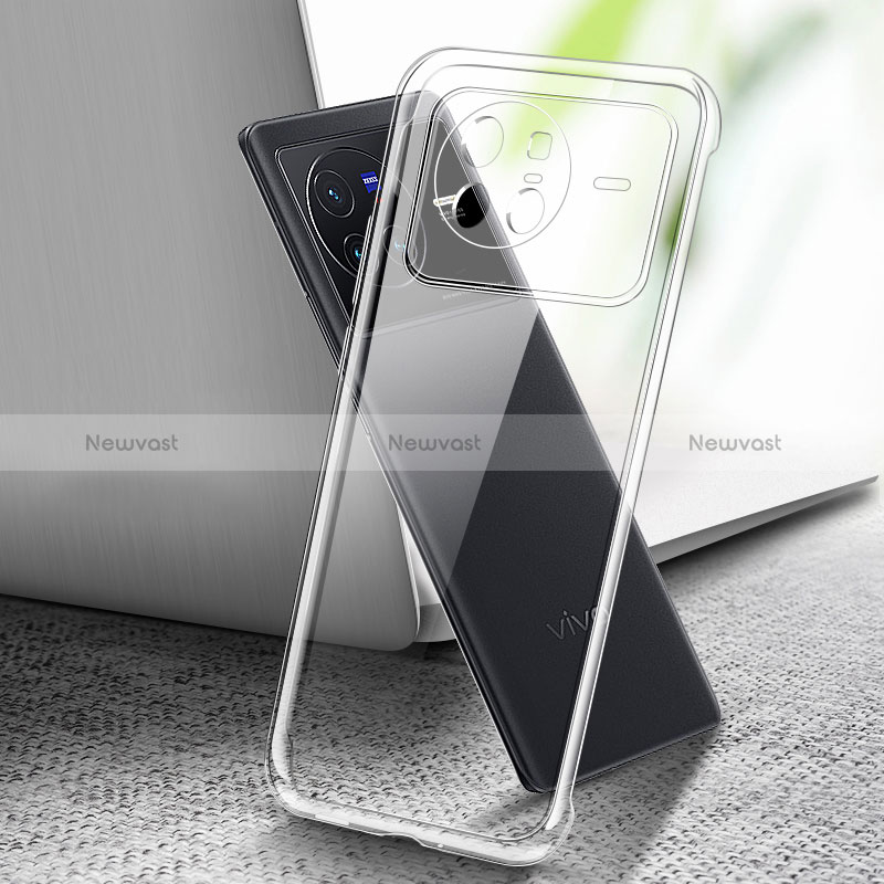 Ultra-thin Transparent TPU Soft Case T03 for Vivo X80 5G Clear