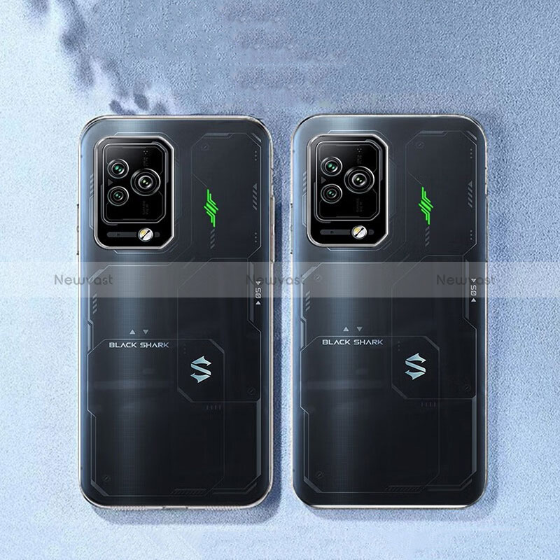 Ultra-thin Transparent TPU Soft Case T03 for Xiaomi Black Shark 5 Pro 5G Clear