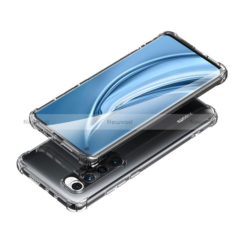 Ultra-thin Transparent TPU Soft Case T03 for Xiaomi Mi 10S 5G Clear