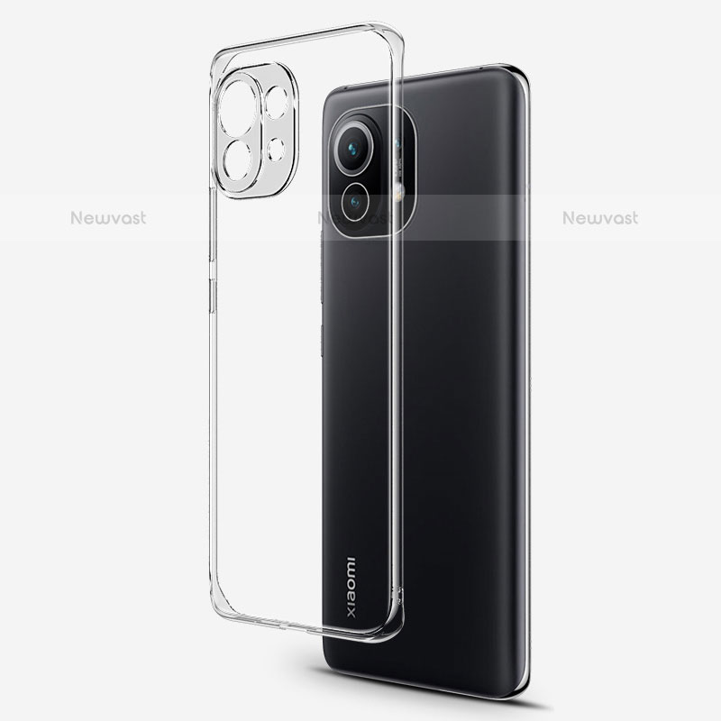 Ultra-thin Transparent TPU Soft Case T03 for Xiaomi Mi 11 Lite 5G NE Clear