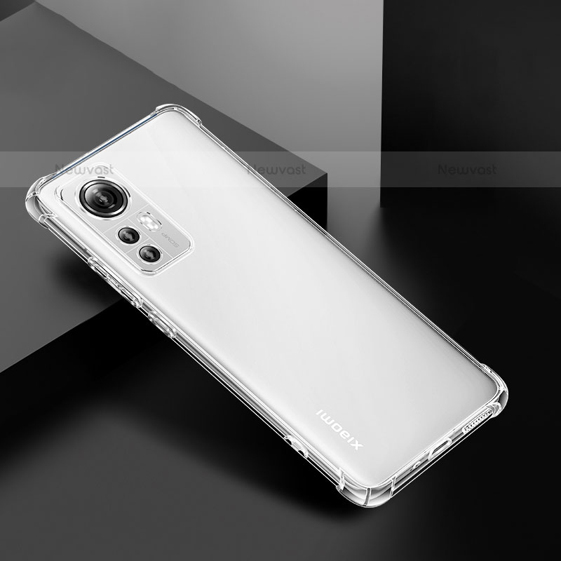 Ultra-thin Transparent TPU Soft Case T03 for Xiaomi Mi 12 5G Clear