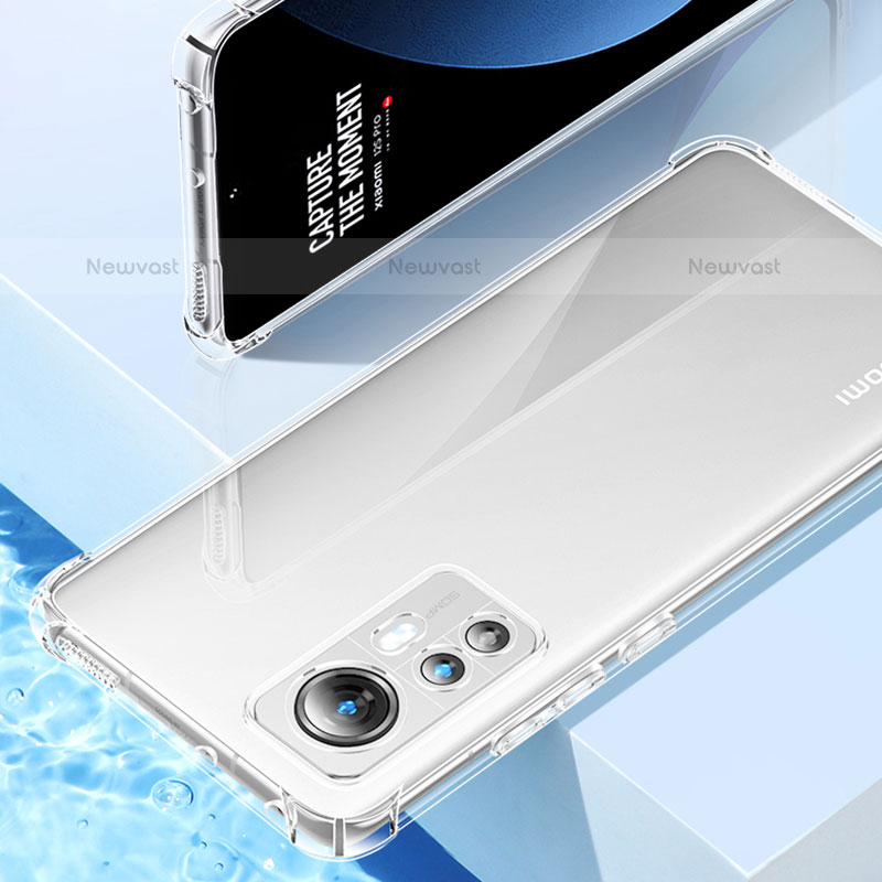 Ultra-thin Transparent TPU Soft Case T03 for Xiaomi Mi 12 5G Clear