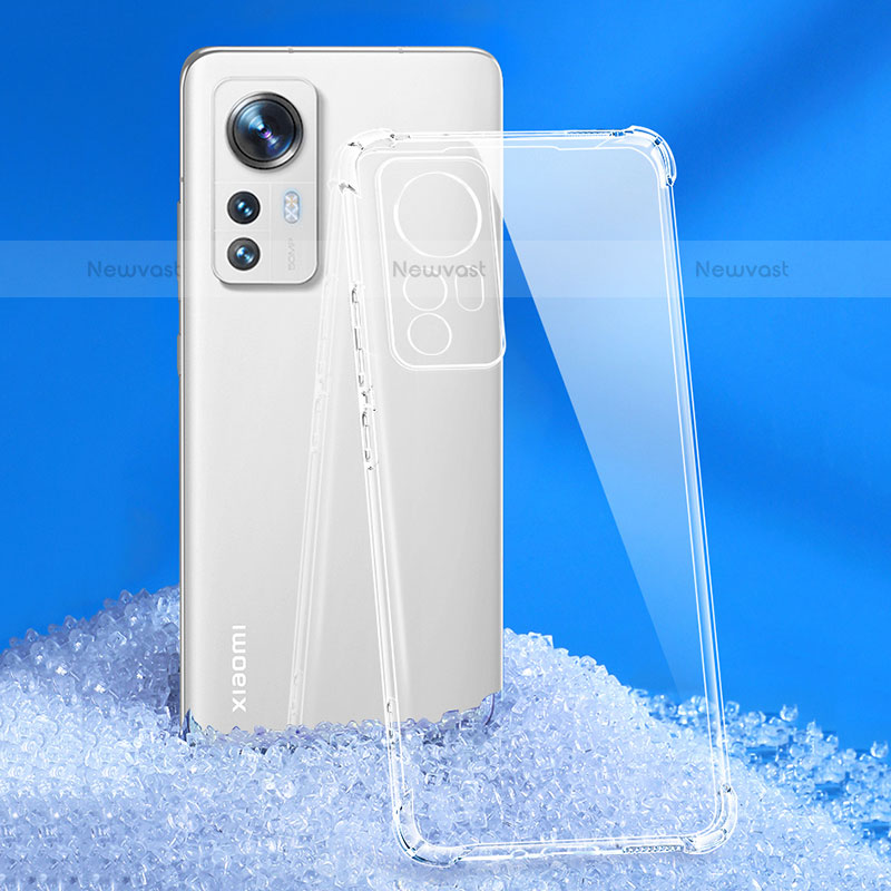 Ultra-thin Transparent TPU Soft Case T03 for Xiaomi Mi 12 5G Clear