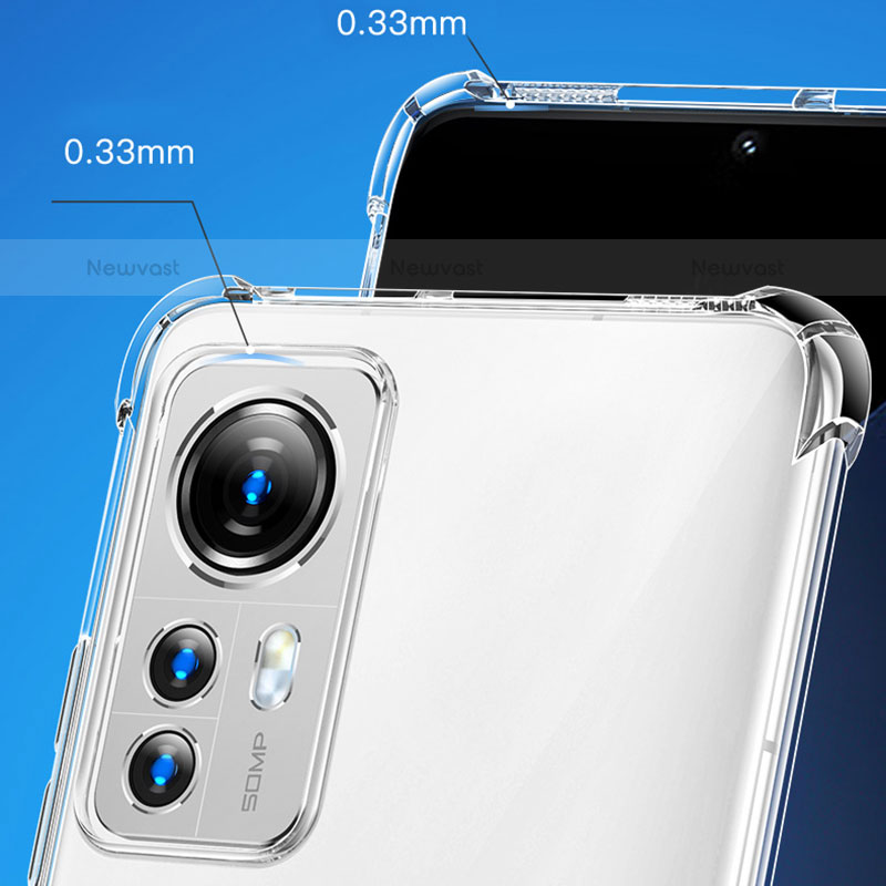 Ultra-thin Transparent TPU Soft Case T03 for Xiaomi Mi 12 5G Clear