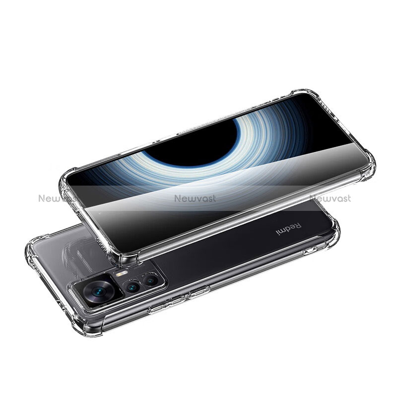 Ultra-thin Transparent TPU Soft Case T03 for Xiaomi Mi 12T 5G Clear