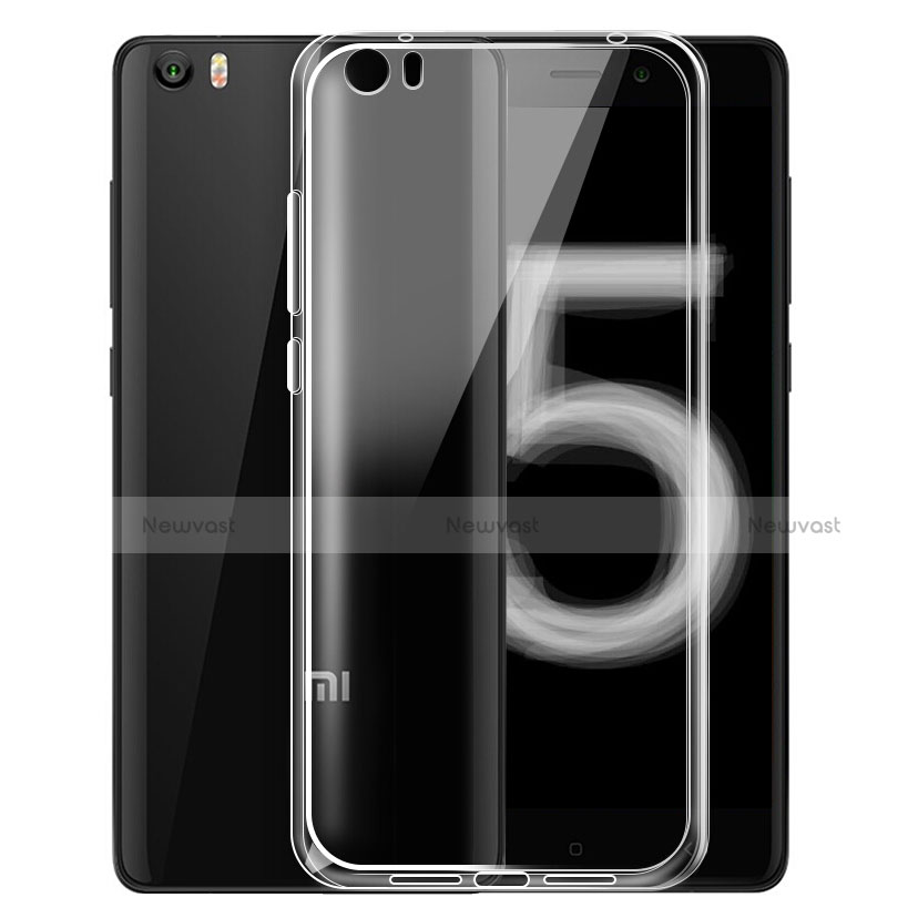 Ultra-thin Transparent TPU Soft Case T03 for Xiaomi Mi 5 Clear