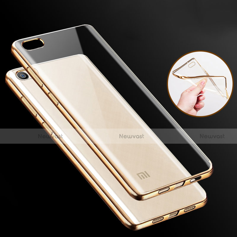 Ultra-thin Transparent TPU Soft Case T03 for Xiaomi Mi 5 Gold