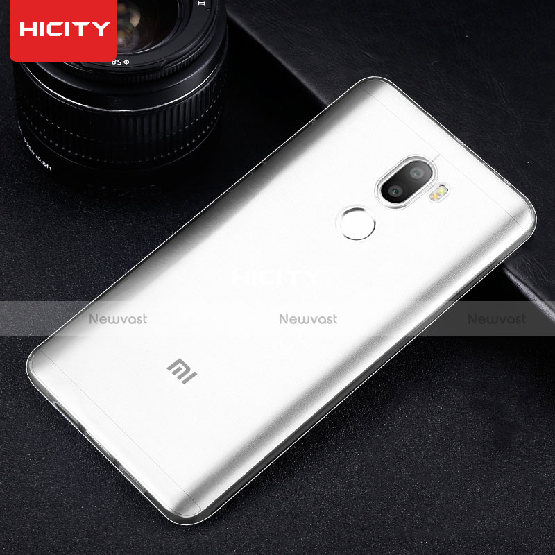 Ultra-thin Transparent TPU Soft Case T03 for Xiaomi Mi 5S Plus Clear