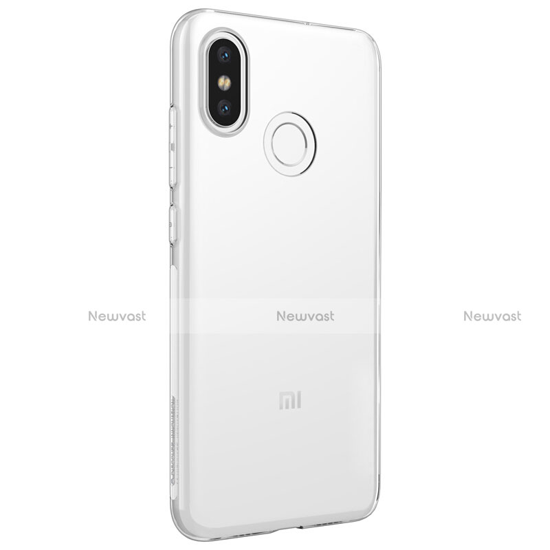 Ultra-thin Transparent TPU Soft Case T03 for Xiaomi Mi 8 Clear