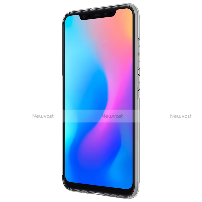 Ultra-thin Transparent TPU Soft Case T03 for Xiaomi Mi 8 Gray