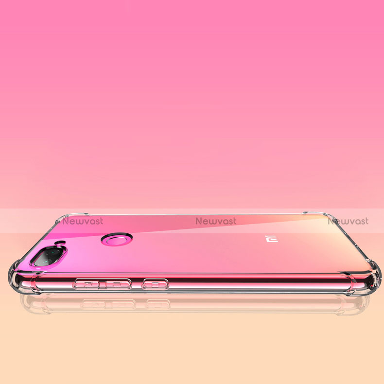 Ultra-thin Transparent TPU Soft Case T03 for Xiaomi Mi 8 Lite Clear