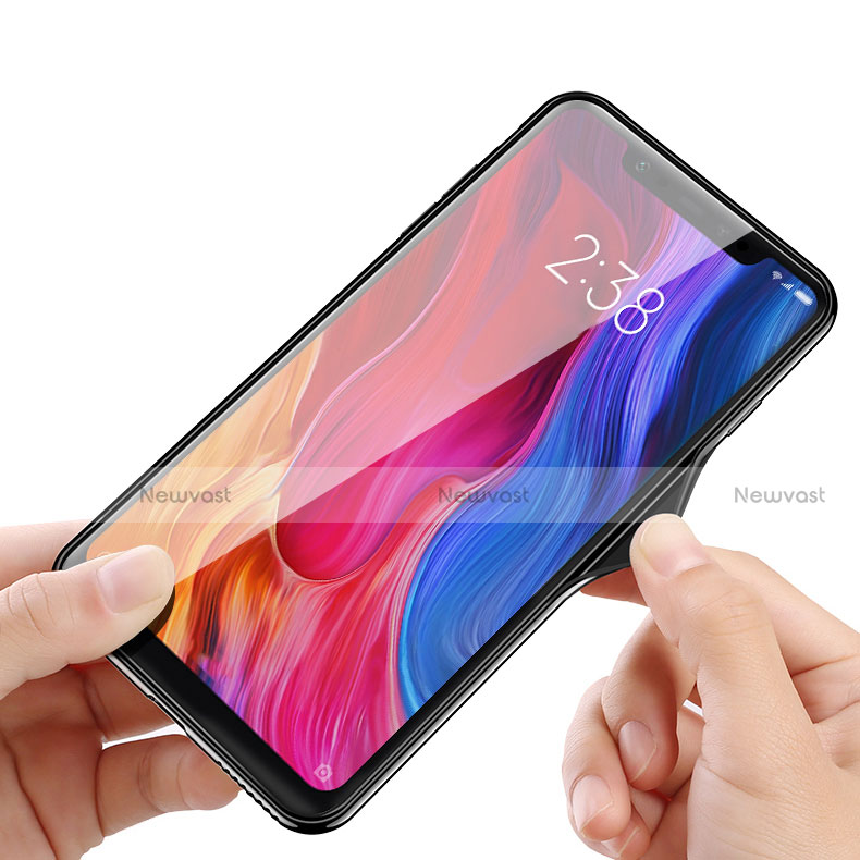 Ultra-thin Transparent TPU Soft Case T03 for Xiaomi Mi 8 Screen Fingerprint Edition Black