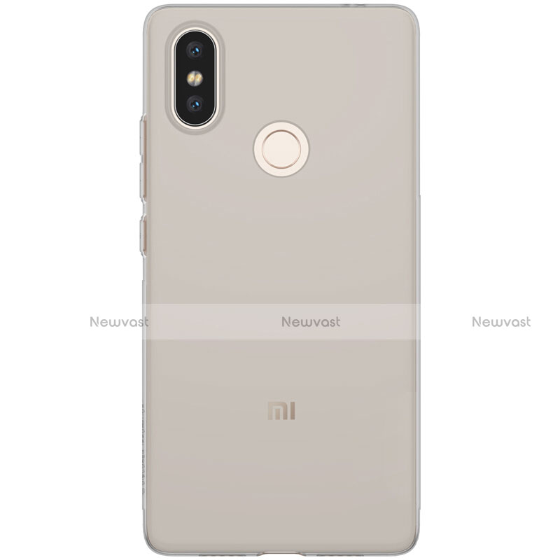 Ultra-thin Transparent TPU Soft Case T03 for Xiaomi Mi 8 SE Gray