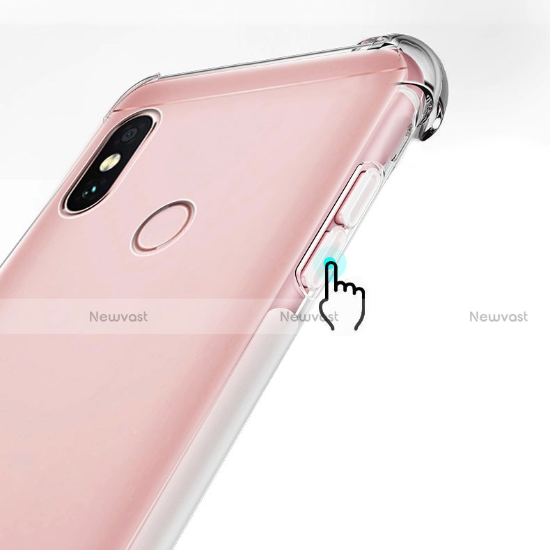 Ultra-thin Transparent TPU Soft Case T03 for Xiaomi Mi A2 Clear