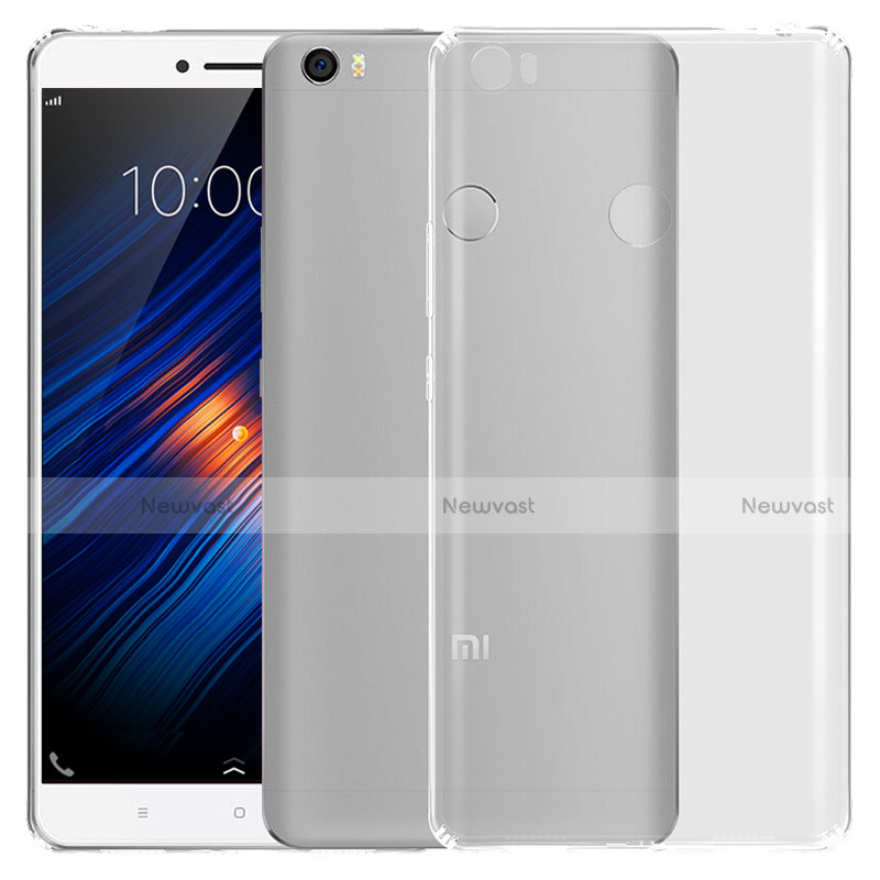 Ultra-thin Transparent TPU Soft Case T03 for Xiaomi Mi Max Clear