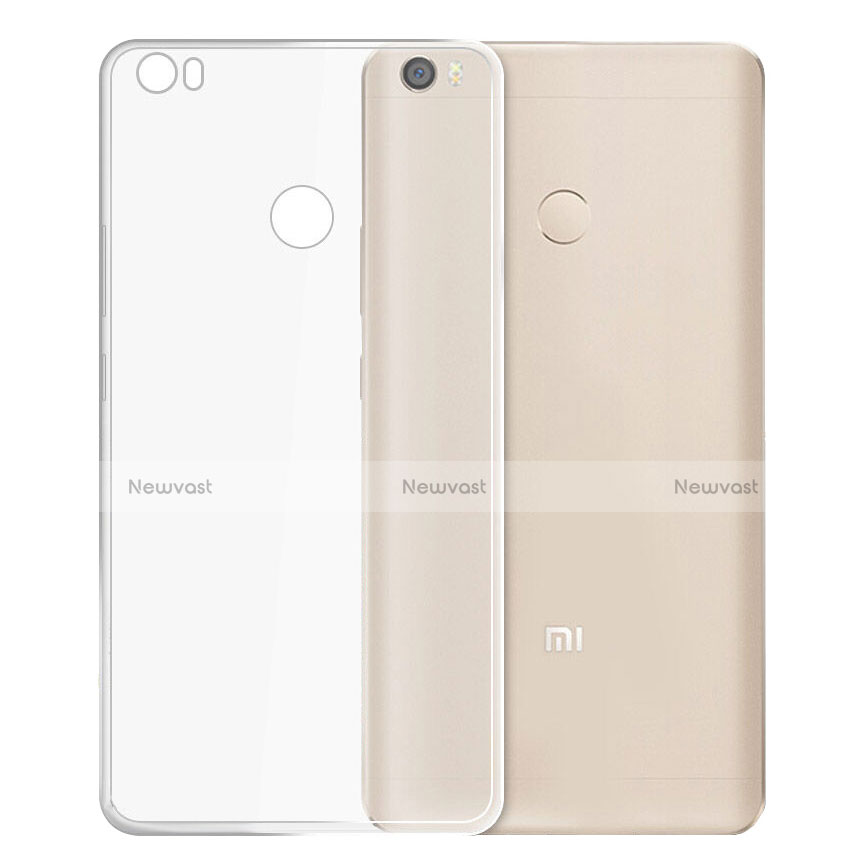 Ultra-thin Transparent TPU Soft Case T03 for Xiaomi Mi Max Clear