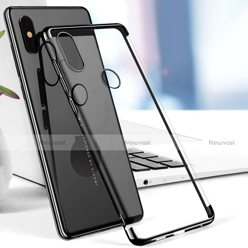 Ultra-thin Transparent TPU Soft Case T03 for Xiaomi Mi Mix 2S Silver