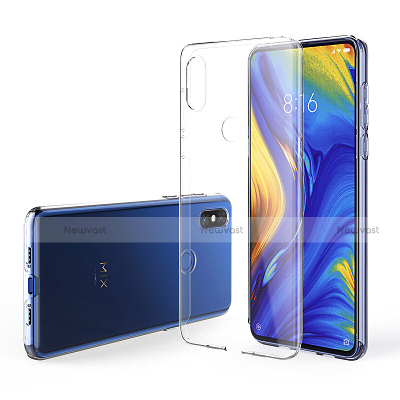 Ultra-thin Transparent TPU Soft Case T03 for Xiaomi Mi Mix 3 Clear