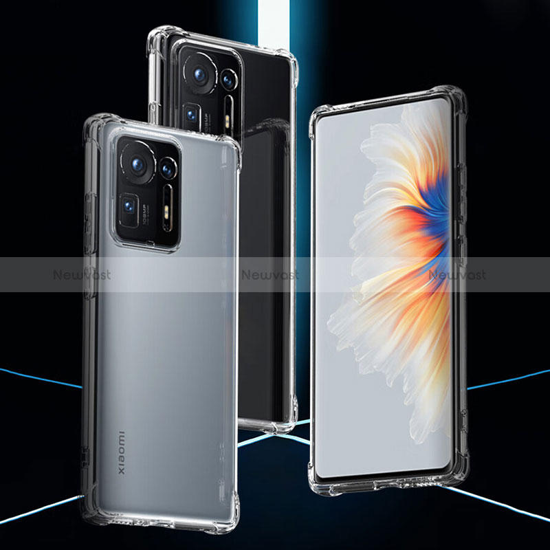 Ultra-thin Transparent TPU Soft Case T03 for Xiaomi Mi Mix 4 5G Clear