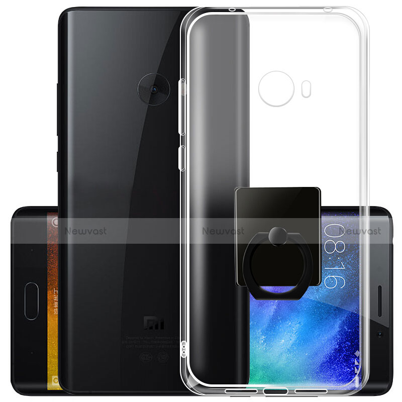 Ultra-thin Transparent TPU Soft Case T03 for Xiaomi Mi Note 2 Clear