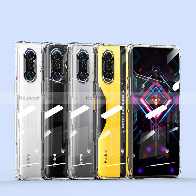 Ultra-thin Transparent TPU Soft Case T03 for Xiaomi Poco F3 GT 5G Clear