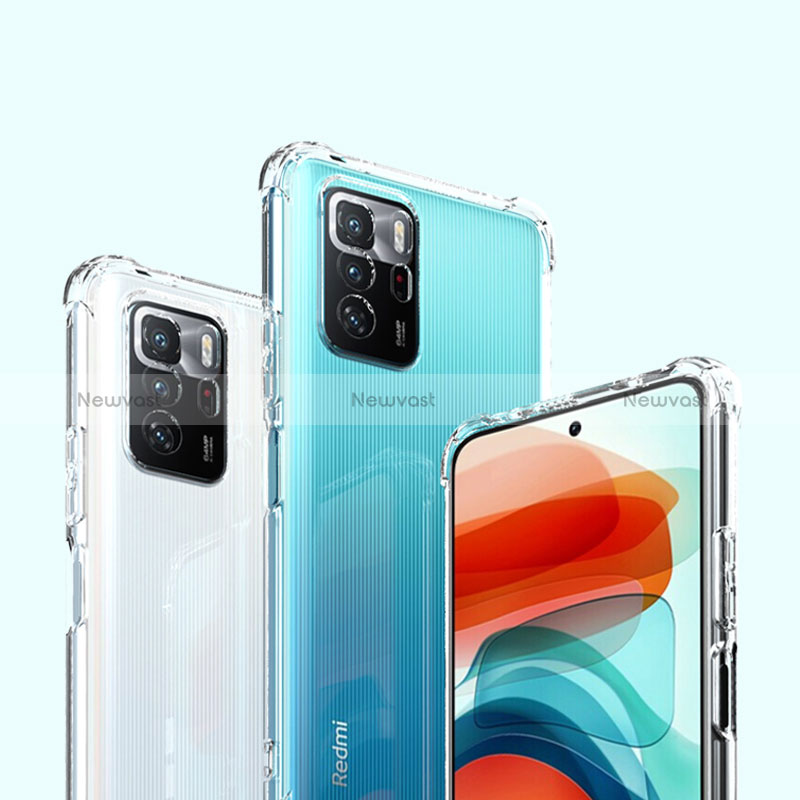 Ultra-thin Transparent TPU Soft Case T03 for Xiaomi Poco X3 GT 5G Clear