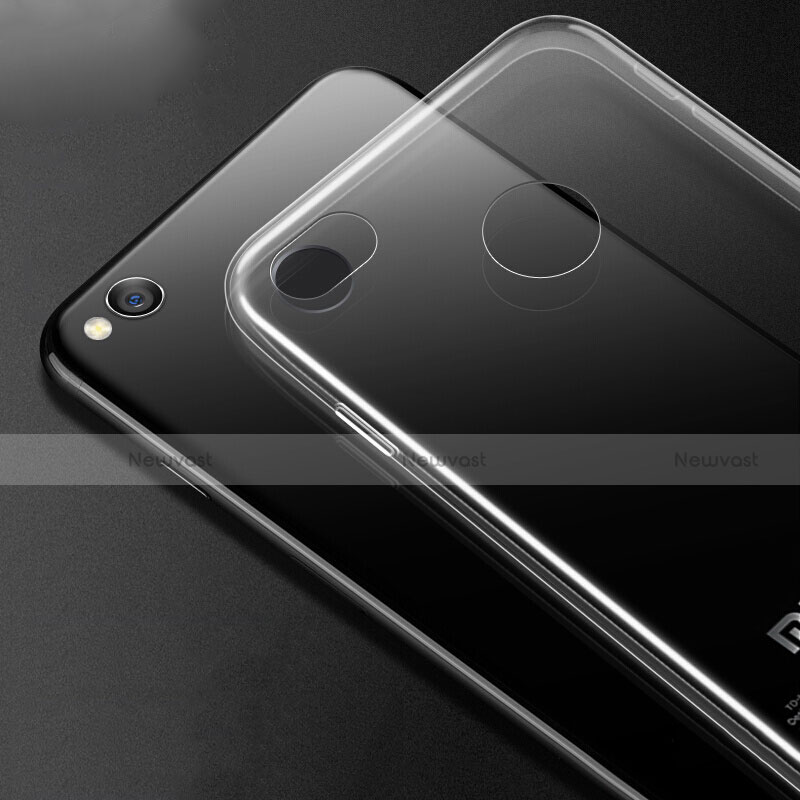 Ultra-thin Transparent TPU Soft Case T03 for Xiaomi Redmi 3S Clear