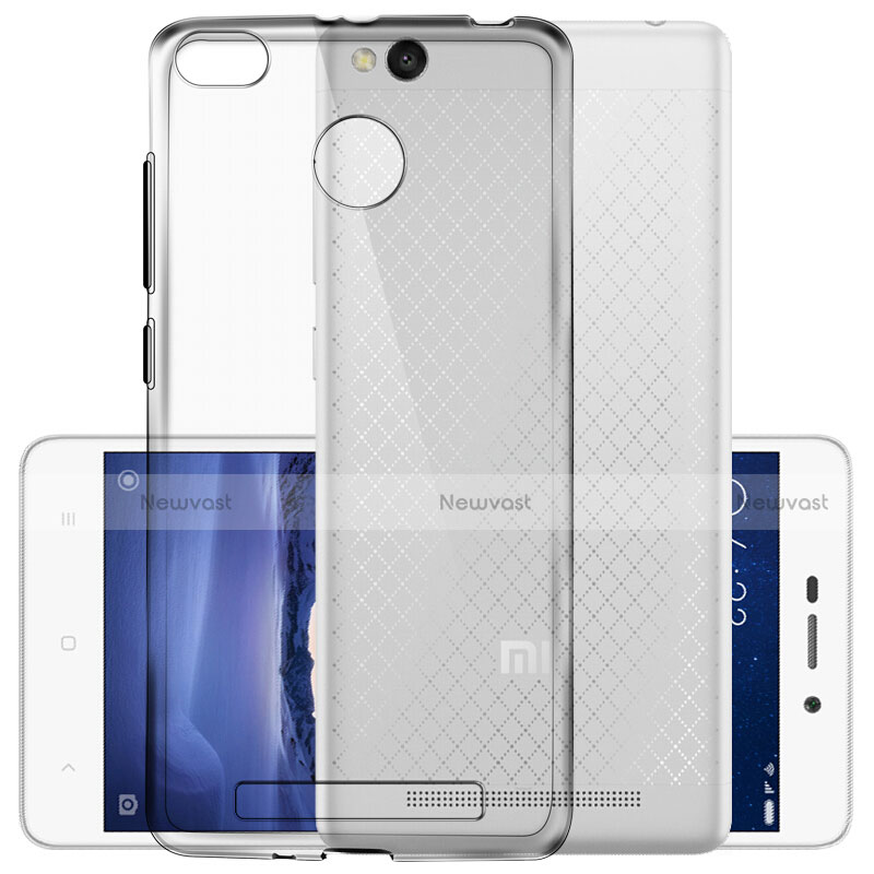 Ultra-thin Transparent TPU Soft Case T03 for Xiaomi Redmi 3X Clear