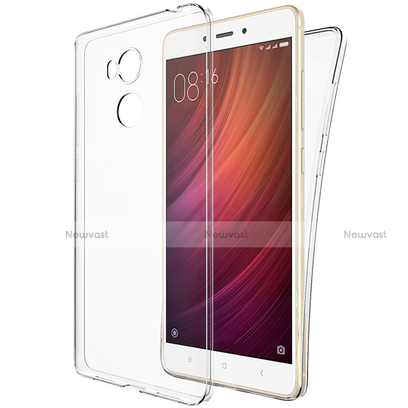 Ultra-thin Transparent TPU Soft Case T03 for Xiaomi Redmi 4 Prime High Edition Clear