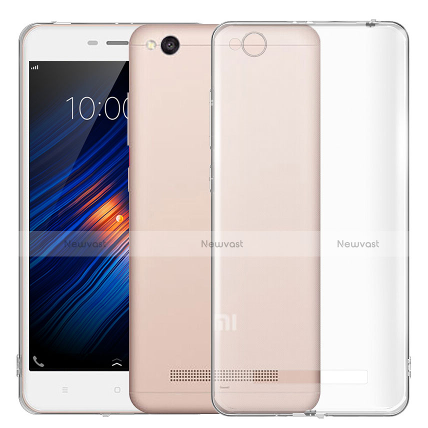 Ultra-thin Transparent TPU Soft Case T03 for Xiaomi Redmi 4A Clear