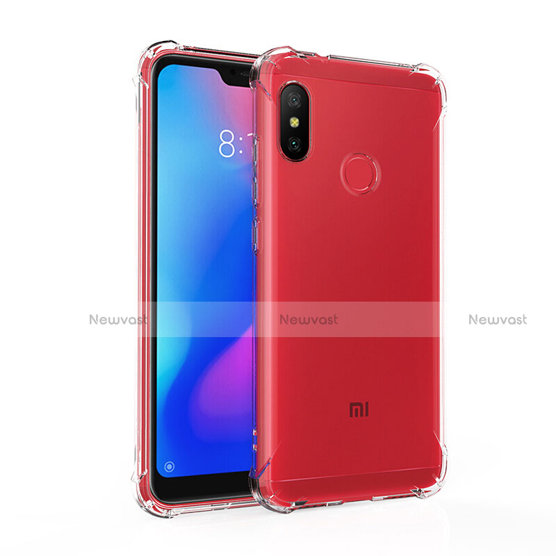 Ultra-thin Transparent TPU Soft Case T03 for Xiaomi Redmi 6 Pro Clear