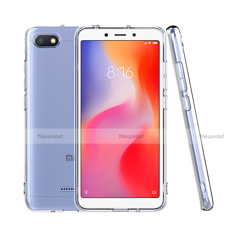 Ultra-thin Transparent TPU Soft Case T03 for Xiaomi Redmi 6A Clear